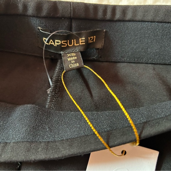 Capsule 121 Women’s Black The Pisces Stretch Pants XS NEW - Picture 2 of 4